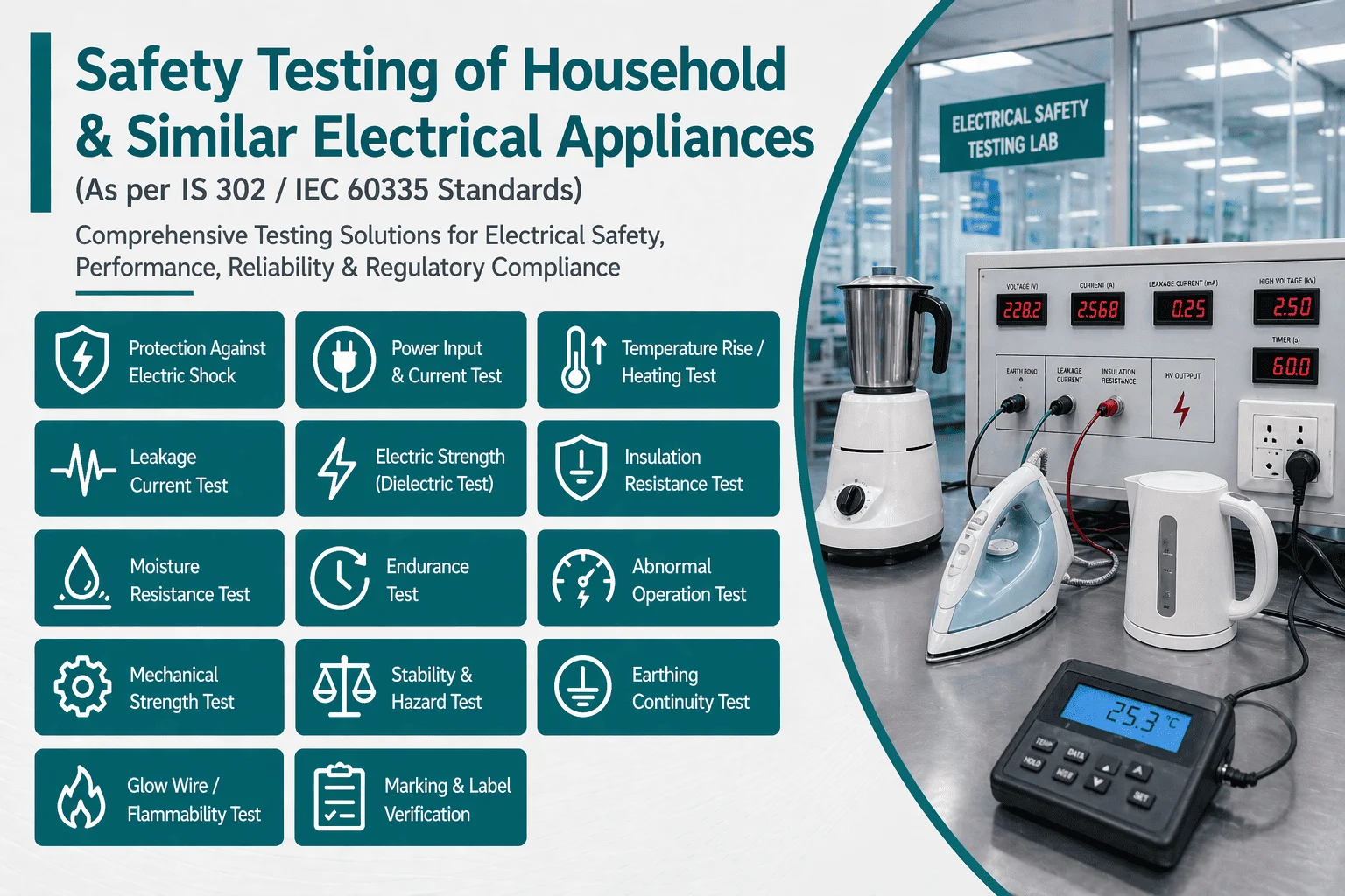 Electrical Appliances Testing Laboratories